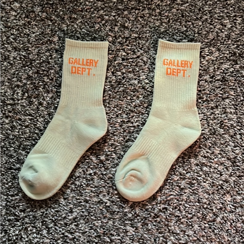 Beige Gallery Dept Socks